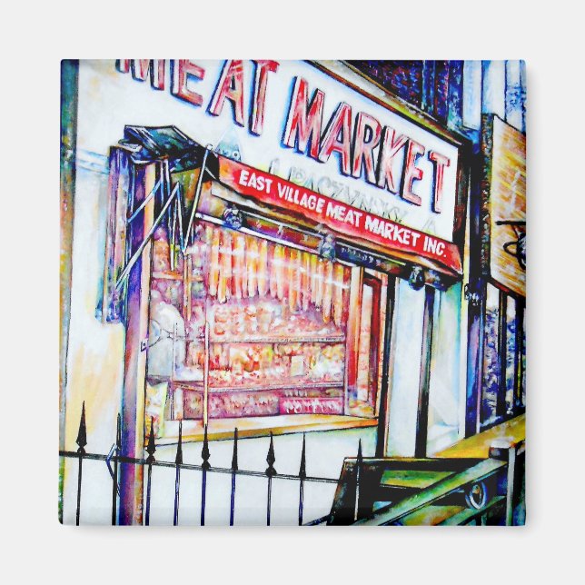 Imán El Jardín de la Sabiduría de la Aldea Oriental (Frente)