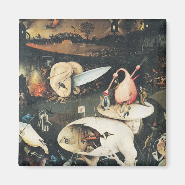 Imán El Jardín de las Delicias Terrestres 2 (Frente)