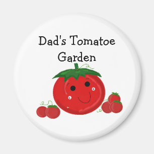 Imán El Jardín de Tomates de Papá