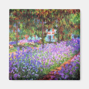 Imán El jardín del artista en Giverny, Claude Monet