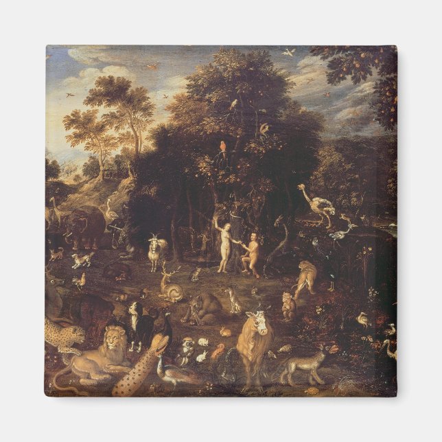 Imán El Jardín del Edén (Frente)