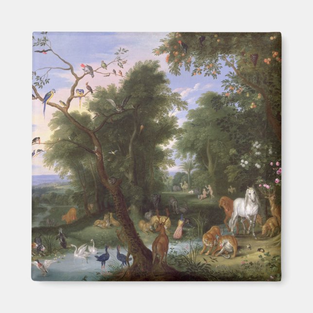 Imán El Jardín del Edén, 1659 (Frente)