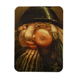 Imán El jardinero vegetal, c.1590 (aceite en el panel)