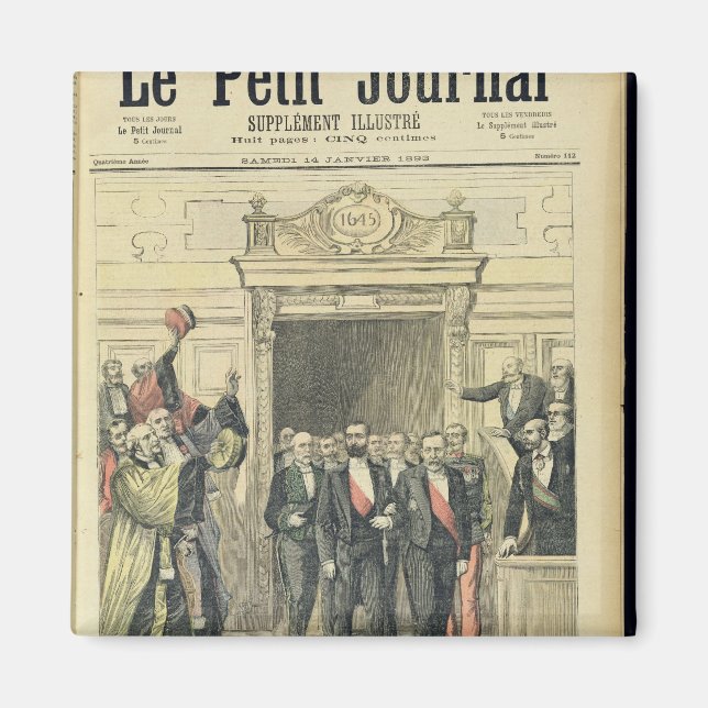 Imán El jubileo de Louis Pasteur en la Sorbona (Frente)