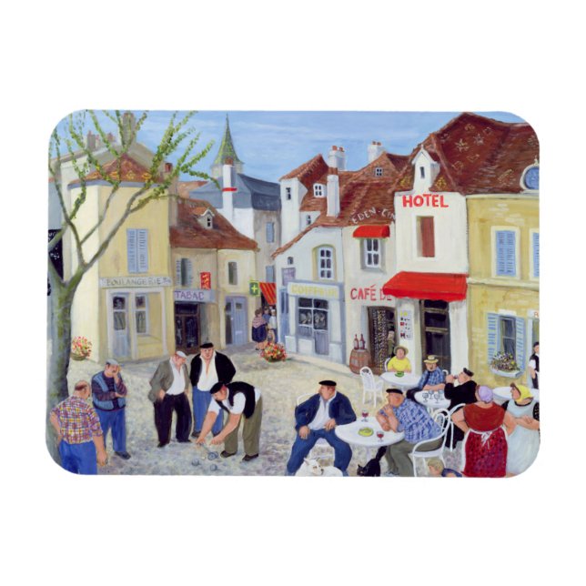 Imán El juego Borgoña (Horizontal)