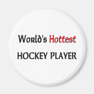 Imán El jugador de hockey más caliente de los mundos