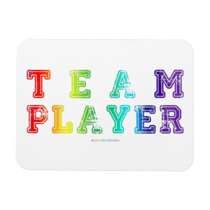 Imán El jugador del equipo de SlipperyJoe lleno de lluv