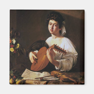 Imán El jugador del laúd, Caravaggio