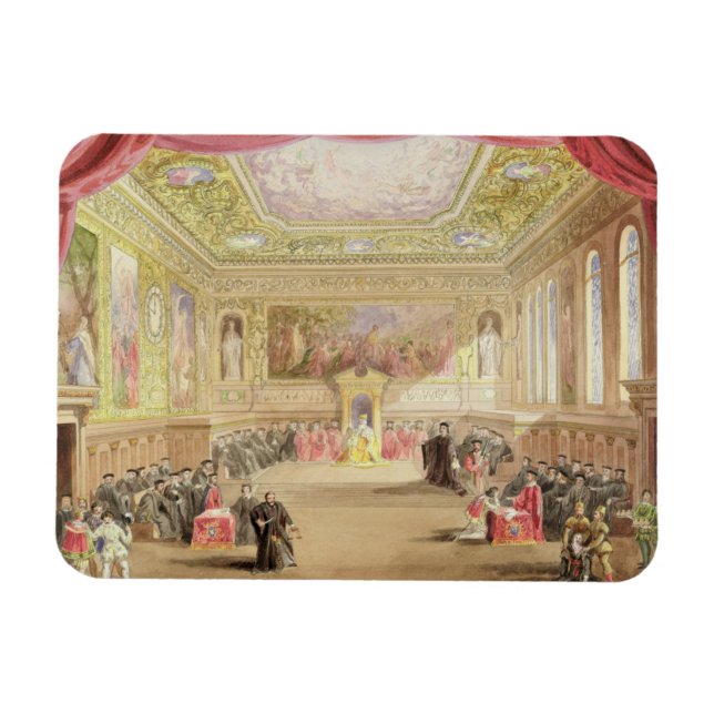 Imán El juicio, Ley IV, Escena I del profesional de Cha (Horizontal)