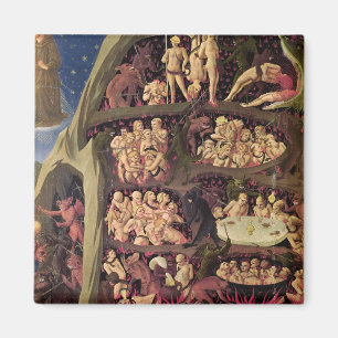 Imán El juicio pasado, detalle del infierno, c.1431