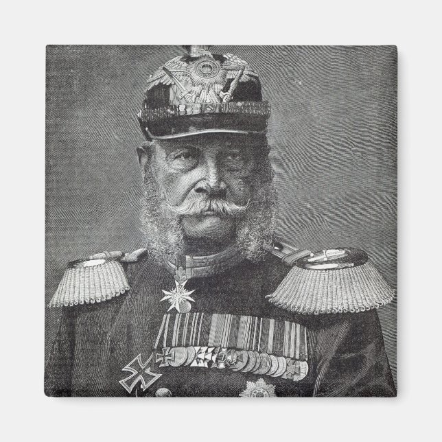 Imán El Kaiser Wilhelm, de la 'Hora de Ocio', 1888 (Frente)