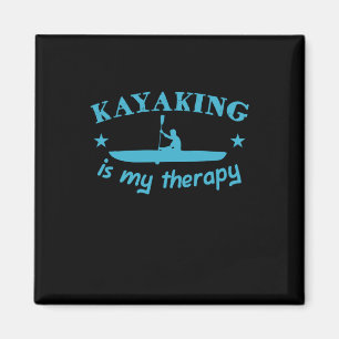 Imán El Kayak Es Mi Terapia