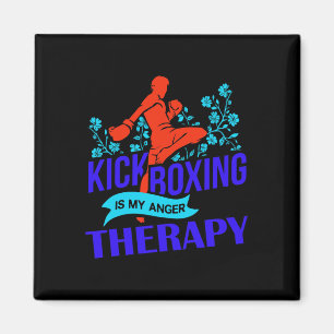 Imán El kickboxing es mi enfurecimiento terapéutico luc