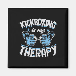 Imán El kickboxing es mi terapia divertido boxeo karate