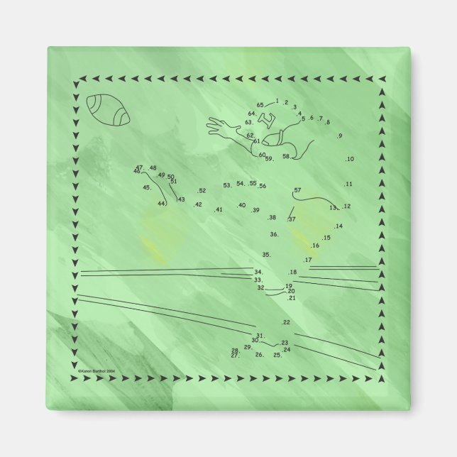 Imán El Kicker Del Fútbol Conecta Los Puntos (Frente)