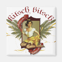 El Kitsch Bitsch : El Chica Soda Retro Tattoo Pin 