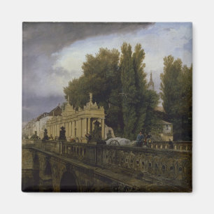 Imán El Konigsbrucke en Konigsstrasse, Berlín, 1835