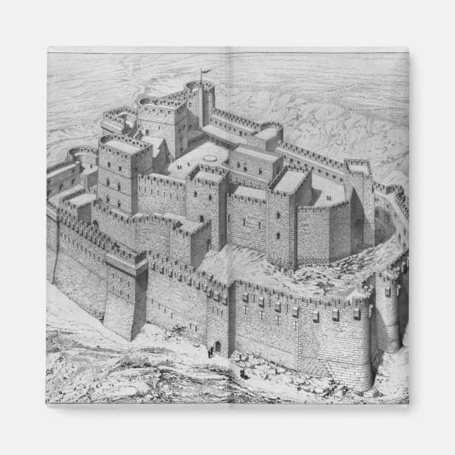 Imán El Krak des Chevaliers, reconstrucción (Frente)