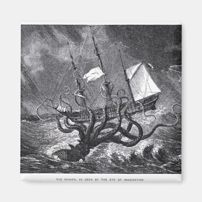 Imán El Kraken (Frente)