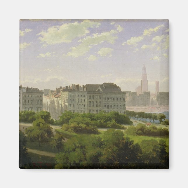 Imán El Kunsthalle de Hamburgo (Frente)