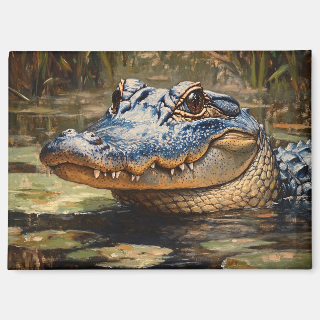 Imán El lagarto de Everglades (Anverso)