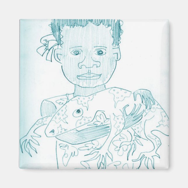 Imán El lagarto de Norupa (Frente)