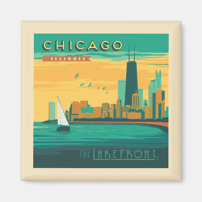 Imán El Lago | Chicago, Illinois (Frente)