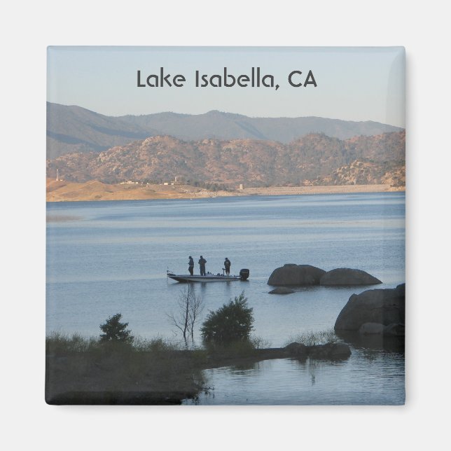 Imán ¡El lago Isabella Magnet! (Frente)