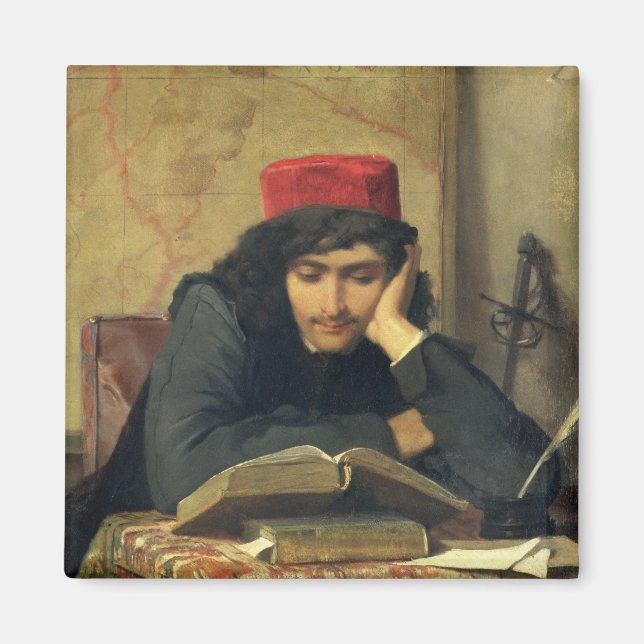 Imán El lector, 1856 (Frente)