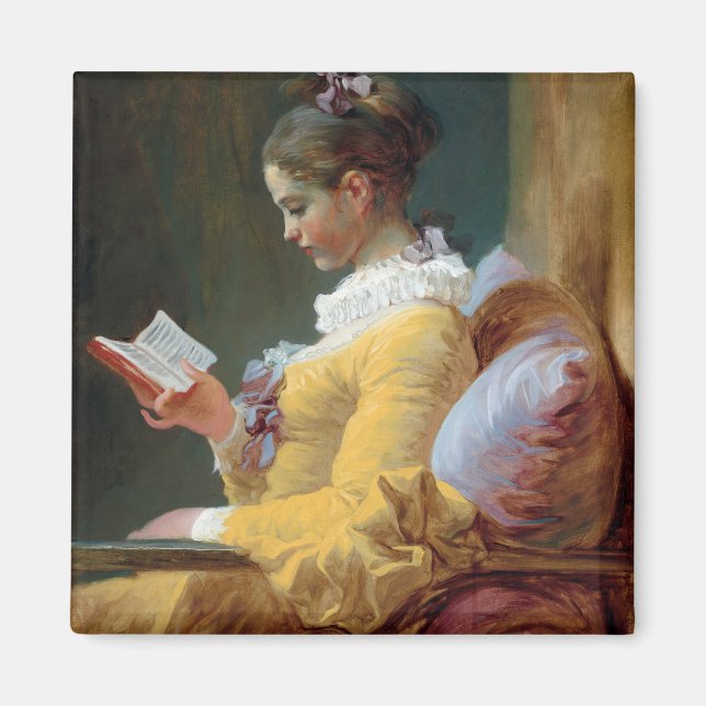 Imán El lector, Fragonard (Frente)