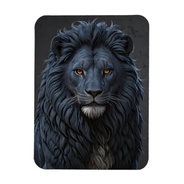 Imán El León Azul  (Vertical)