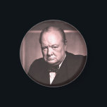 Imán El león ruidoso (1941)<br><div class="desc">Sir Winston Leonard Spencer-Churchill, KG, OM, CH, TD, DL, FRS, RA (30 de noviembre de 1874 a 24 de enero de 1965) era político, militar y escritor británico. Fue Primer Ministro del Reino Unido de 1940 a 1945, cuando condujo a Gran Bretaña a la victoria en la segunda guerra mundial...</div>
