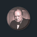 Imán El león ruidoso (1941)<br><div class="desc">Sir Winston Leonard Spencer-Churchill, KG, OM, CH, TD, DL, FRS, RA (30 de noviembre de 1874 a 24 de enero de 1965) era político, militar y escritor británico. Fue Primer Ministro del Reino Unido de 1940 a 1945, cuando condujo a Gran Bretaña a la victoria en la segunda guerra mundial...</div>