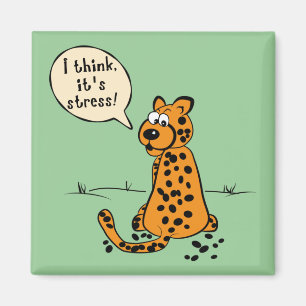 Imán El leopardo pierde puntos - creo que es estrés