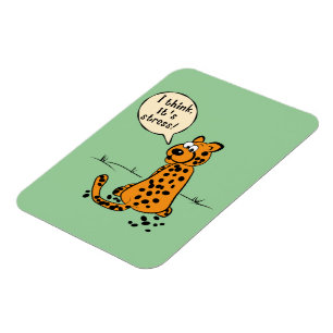 Imán El leopardo pierde puntos - creo que es estrés