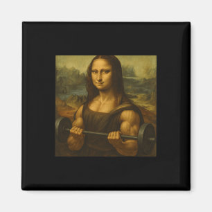 Imán El levantamiento de la Mona Lisa sopesa fuertes ga