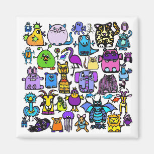 Imán "el libro de alfabetos" - Magnet