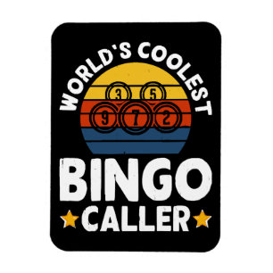 Imán El llamador de bingo más genial del mundo