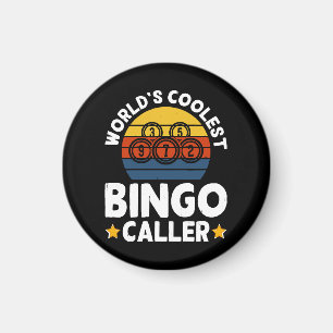 Imán El llamador de bingo más genial del mundo
