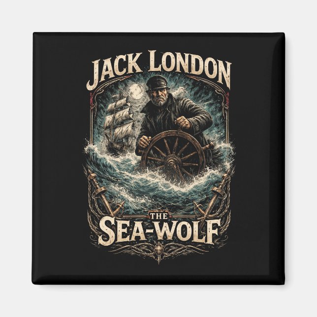 Imán El Lobo de Mar (Frente)
