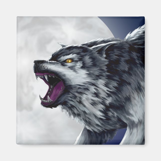 Imán El lobo de Wolfe (Frente)