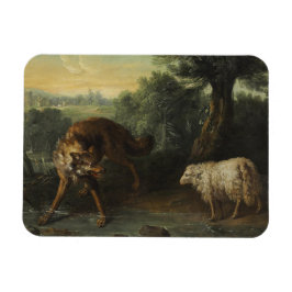 Imán El lobo y el cordero