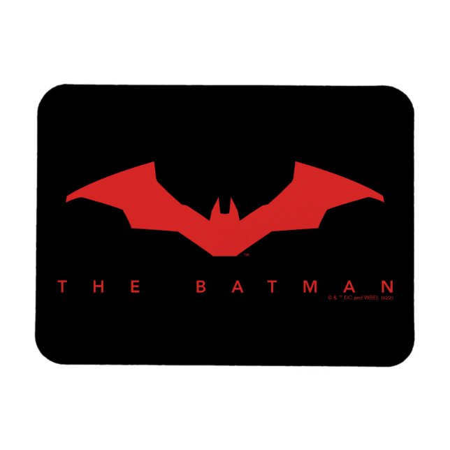 Imán El logo de Batman Bat (Horizontal)