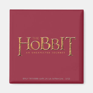 Imán El logo de Hobbit texturado