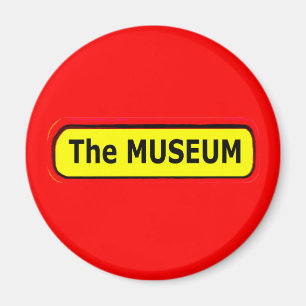 Imán El logo del MUSEO El Zazzle del MUSEO