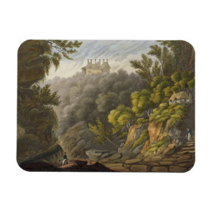 Imán El lomo de Shanklin, 'de la isla del Wight ilustra