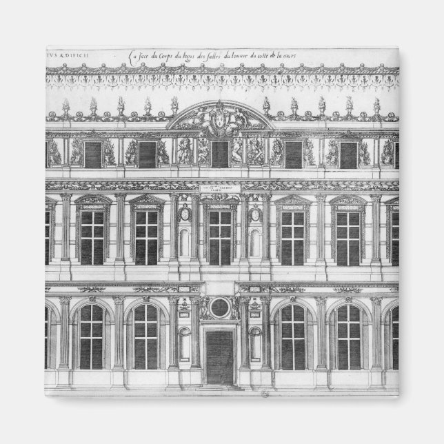 Imán El Louvre (Frente)