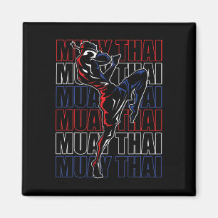 Imán El luchador Muay Thai Sports Martial Arts Mma Tail