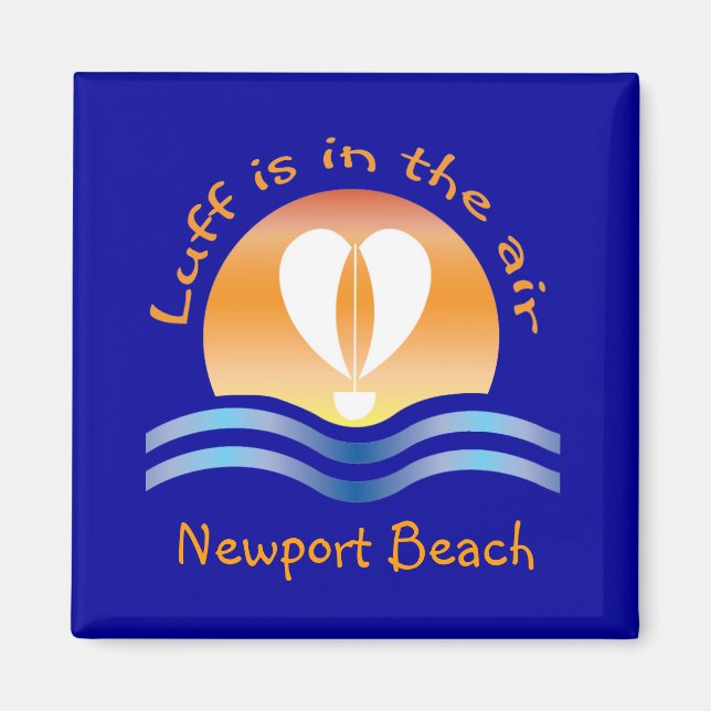 Imán El Luffers Sunset_Luff se encuentra en el aire de  (Frente)