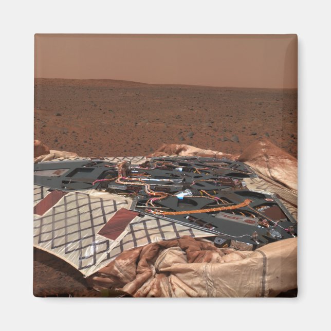 Imán El lugar de aterrizaje del Róver (Frente)